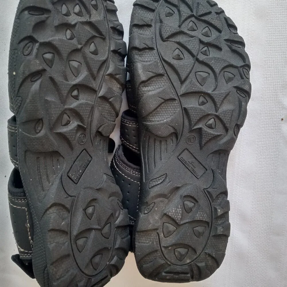 Ozark Trail Men's Black Sport Hiking Water Sandals Size 10
